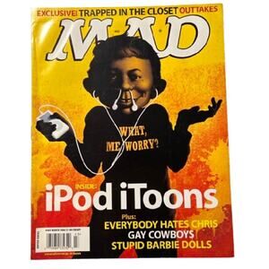 Mad Magazine #463 "iPod iToons" March 2006